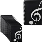10 Pcs Music Notebook, Music Staff Notebook, 50 Sheets/100 Pages Blank Sheet by Unknown