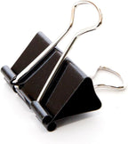 U Brands Binder Clips, Medium 1-1/4-Inch Width, 1/2-Inch Paper Holding Capacity - Image 2