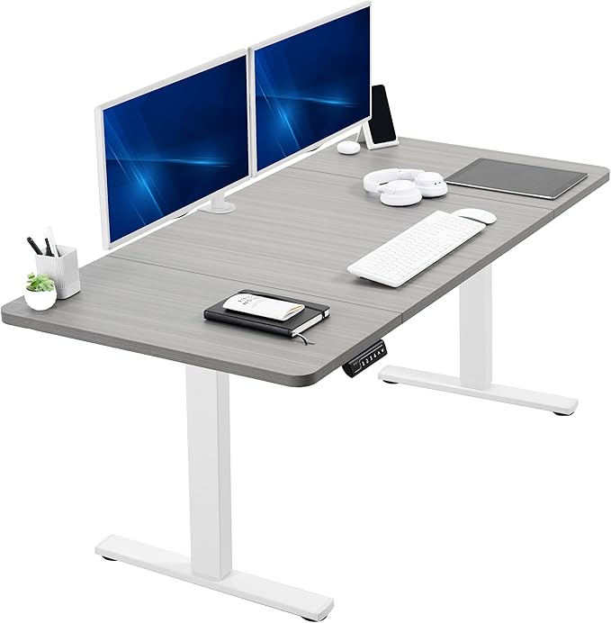 VIVO Electric 60 x 30 in Standing Desk, Memory Height Adjustment, 1B Series by VIVO
