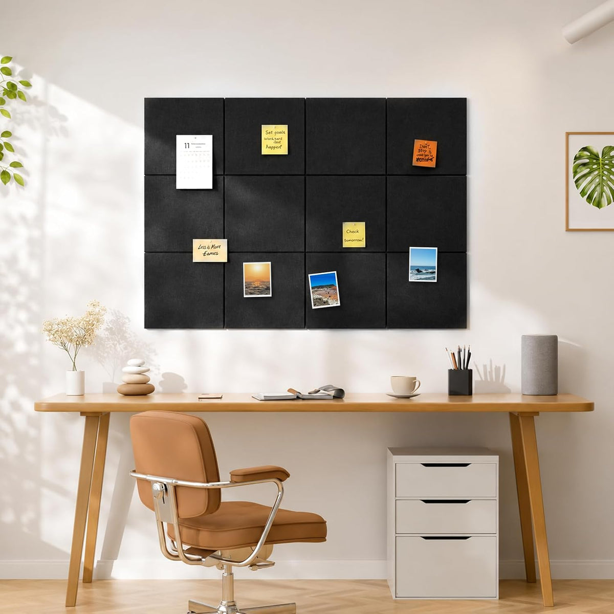 Large Cork Boards for Walls 48" x 36",12 Pack Bulletin Boards Alter...