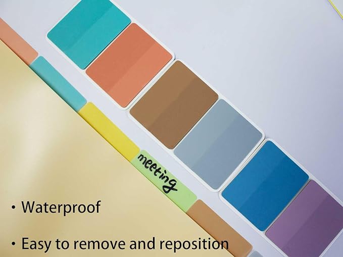 ELII 500 PCS Tabs for Annotating Books, Labels for Pages Notebooks - Image 5