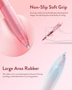 Four Candies 6Pack 0.5mm Black Ink Quick Dry Retractable Gel Pen Set, Cute - Image 4