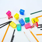 AUSTARK 24Pcs Pencil Sharpener Manual, Small Dual Hole Pencil Sharpeners Bulk - Image 6