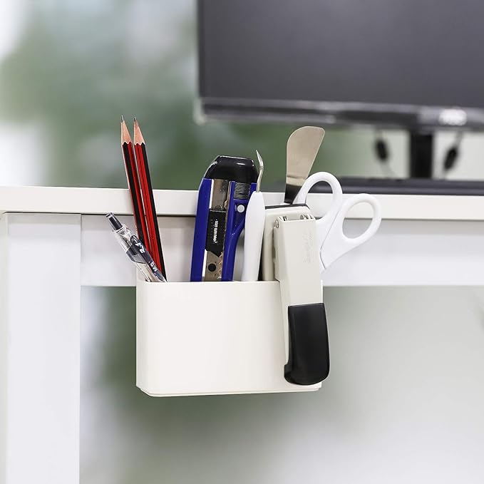 MoKo Pack of 2 Magnetic Dry Erase Marker Holder, Pen Pencil Holder Storage - Image 6