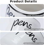 ONTUBE Porcelain Pens Holder Stand, Ceramic Pencils Holder - Image 5