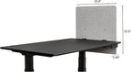 Stand Up Desk Store ReFocus Clamp-on Acoustic Desk Divider Privacy Panel That - Image 6