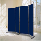 CHOSENM Room Divider, 4 Panel Folding Privacy Screens - Image 6