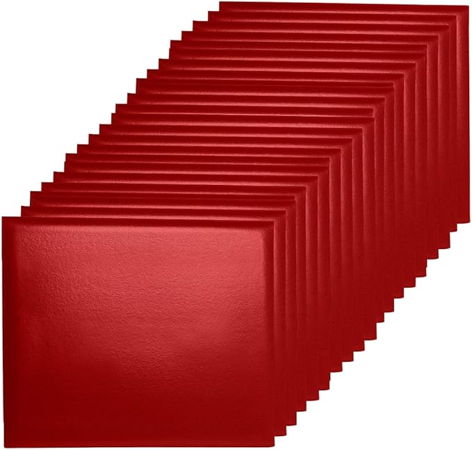 Diploma Cover 8.5” x11” Diploma Holder of Graduation Leatherette Padded by Misscom