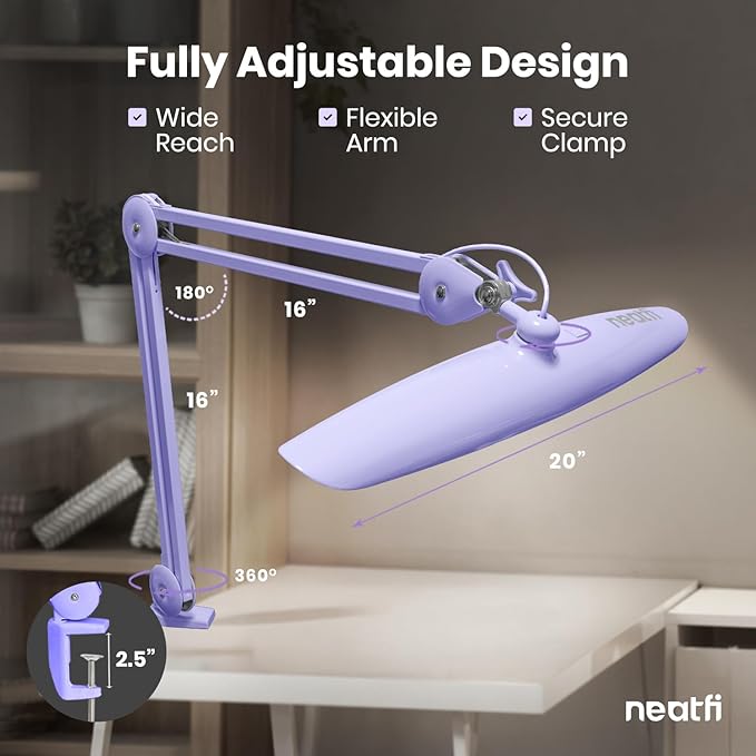 Neatfi XL 2, 200 Lumens LED Desk Lamp - Image 7