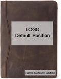 Geslun Personalized Genuine Leather Portfolio, Legal Size 8.5 x 14 Pad Holder by Geslun