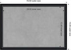 Amanti Art Black Framed Magnetic Board 13x19 Small Vision Board - Image 3