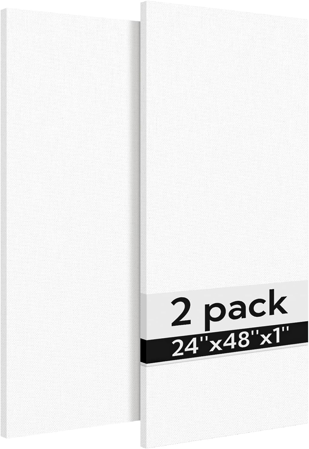 Olanglab Acoustic Panels 2 Pack, Fabric Wrapped Sound Proof Foam Panels