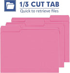 File Folder, PANDRI 120 Pack File Folder, 1/3 Cut Tab, Letter Size, Filing - Image 3