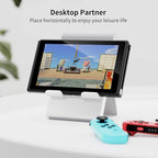 SAIJI Adjustable Tablet Stand Holder Portable Foldable Desktop Stand Dock - Image 2