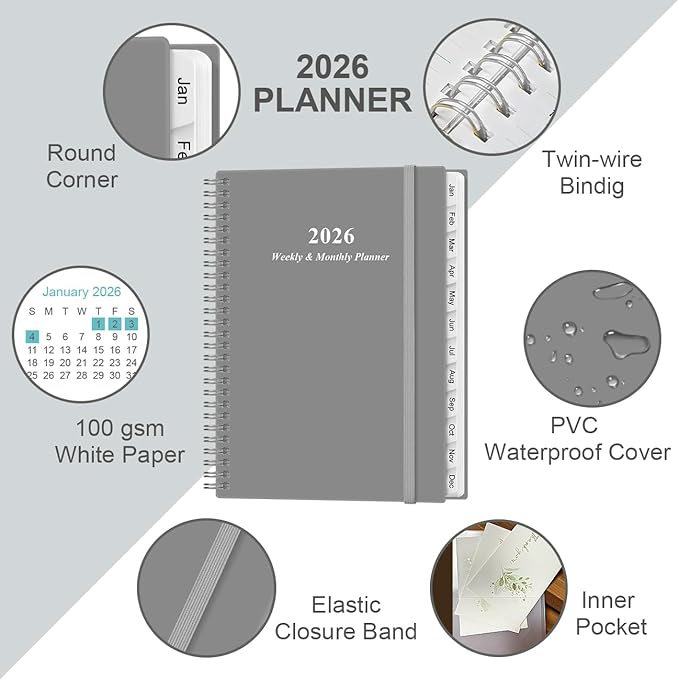 2026 Planner - Planner 2026 from January 2026 to December 2026 - Image 2