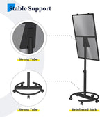 Mobile Whiteboard – 36 x 24 inches Portable Magnetic Dry Erase Board - Image 5