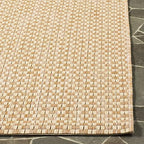 safavieh washable rug outdoor courtyard collection - 2'3", side view