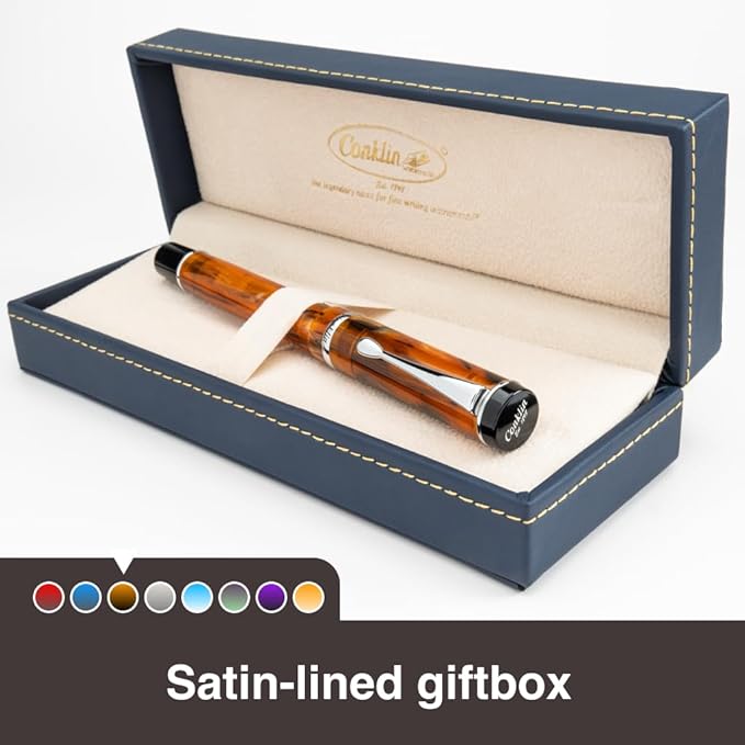 Conklin Duragraph Fountain Pen Amber - Image 7