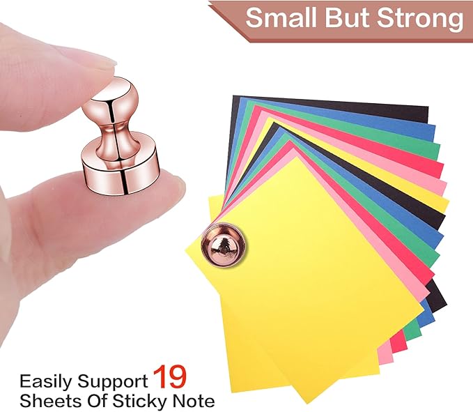 LOVIMAG Fridge Magnets 20Pcs Refrigerator Whiteboard Small Strong Magnet - Image 4
