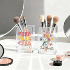 Vgrti Just breathe 2 Pack Acrylic Cosmetic Pencil Pen Holder Cup, Hope - Image 3