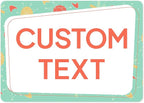 Custom Sign, Custom Street Sign, 11 Font Colors, 13 Font Styles, 4 Hole Options by MySignCenter