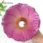Bieye LS21 Lily Flower Blown Glass Lampshade - Image 3