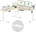 FLEXISPOT L Shaped Standing Desk, 71 x 63 Inch Electric Height Adjustable by FlexiSpot