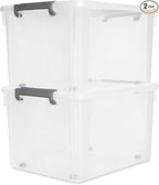 Citylife 58.1 QT Plastic Storage Bins by Anywish