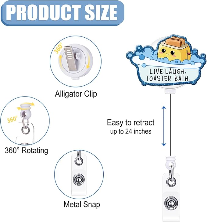 Generic Retractable Badge Holder - Image 2