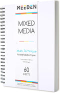 MEEDEN Mixed Media Paper Pad: 9" x 12" 112lb/165gsm Spiral Bound Mixed Media by MEEDEN