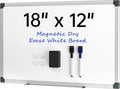 VUSIGN 18" x 12" Small Magnetic Whiteboard by VUSIGN