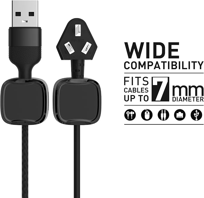 12 Pack Cable Clips, Cord Organizer, Cord Holder - Image 6