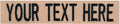 Northern Safari Custom Uniform Name Tapes Solid Colors. Coyote Tan Webbing by NORTHERNSAFARI