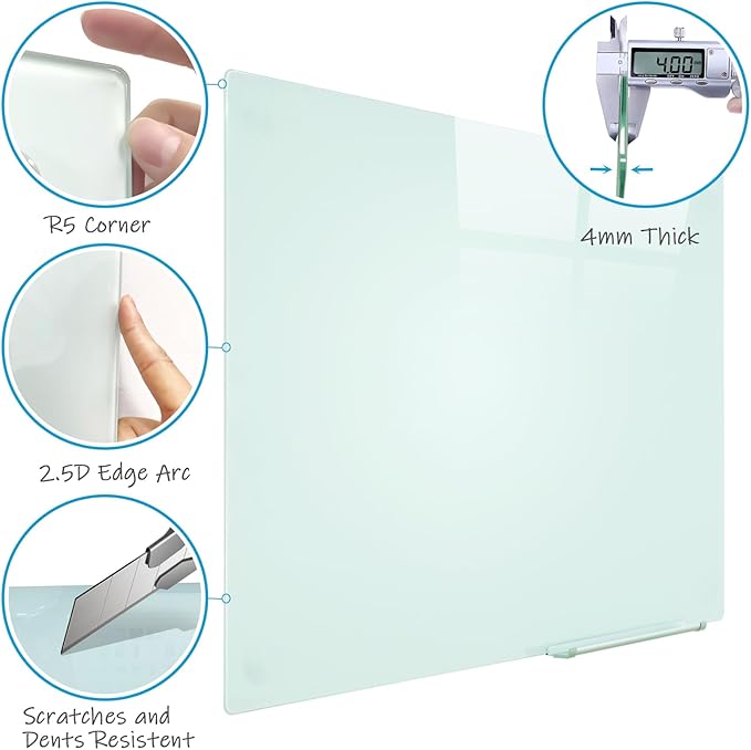 JYYPWB Glass Magnetic Dry-Erase Board - Image 3