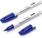 Janlaugh 2 Pcs Freezer Permanent Markers Waterproof Fast Drying Labels 1.0mm by Janlaugh
