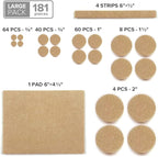 Felt Furniture Pads X-PROTECTOR 181 PCS Premium Furniture Pads - Image 5