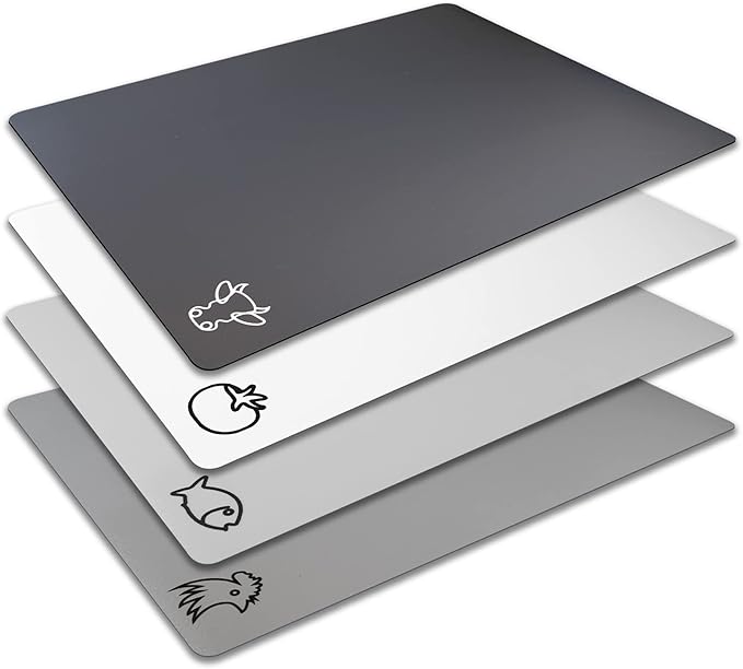 Fotouzy Flexible Plastic Cutting Board Mats by Fotouzy