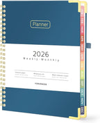 Forvencer 2026 Planner, Hardcover Calendar Planner Weekly and Monthly, Jan 2026 by Forvencer