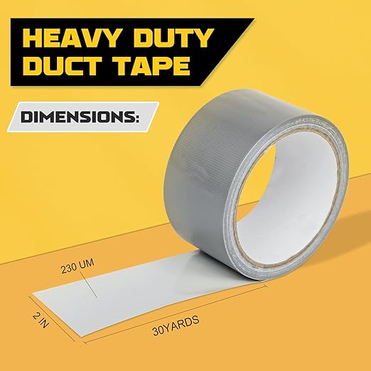 SIKEDEPRO Duct Tape, Heavy Duty Duct Tape，Waterproof Bulk Value - Image 2