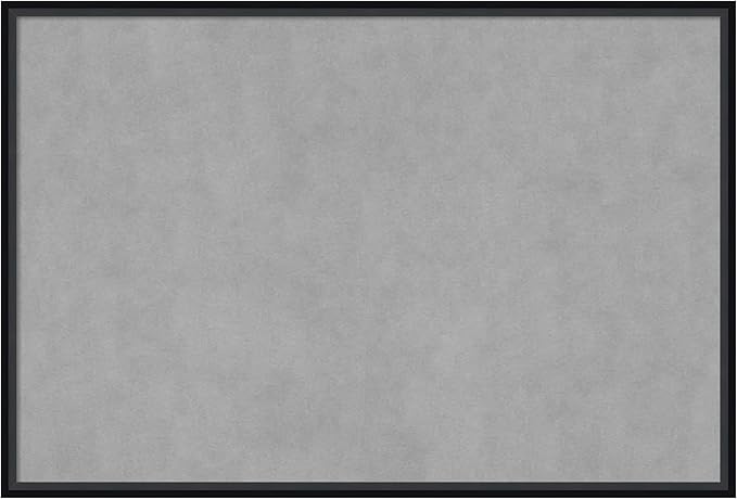 Amanti Art Black Framed Magnetic Board 25x37 Large Vision Board by AmantiArt