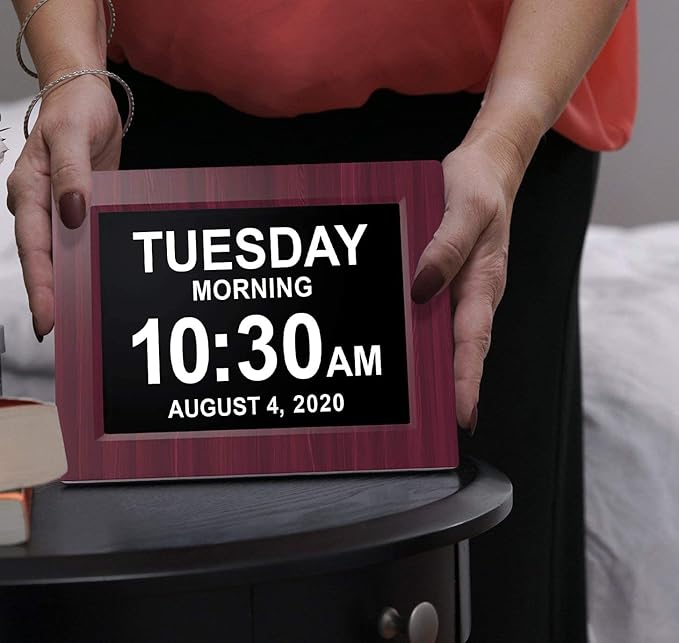 American Lifetime, New Version, Day Clock Extra Large Impaired Vision Digital - Image 8