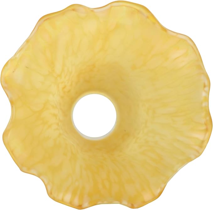 Bieye LS98S Lily Flower Blown Glass Lampshade - Image 3