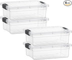 Superio Clear Storage Boxes by Superio