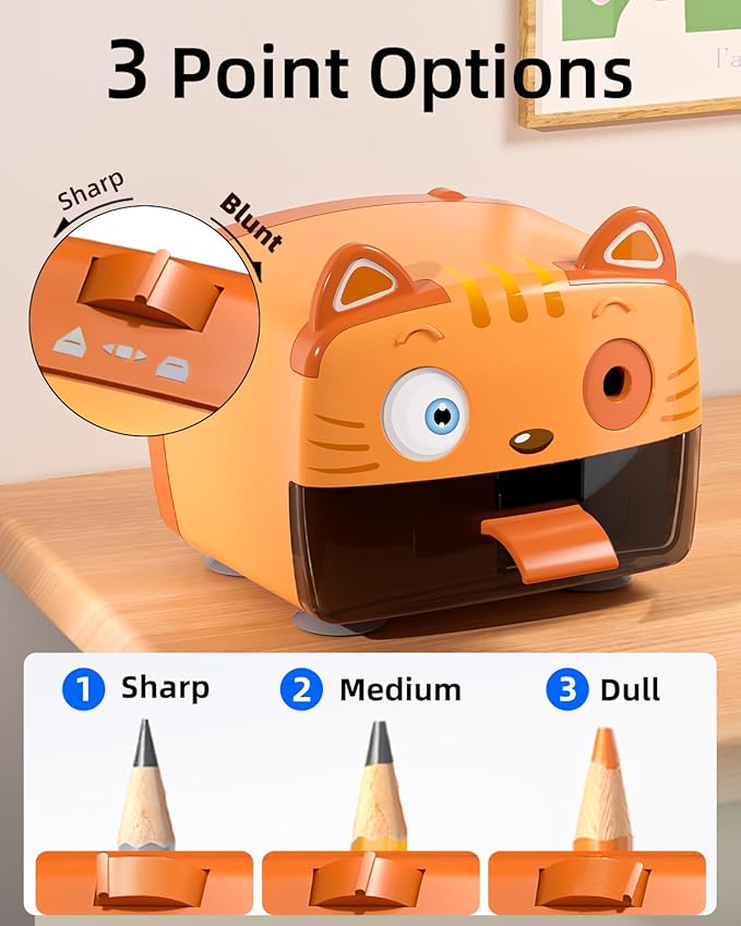 ZMOL Heavy Duty Electric Pencil Sharpener - Image 3