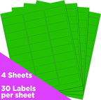 JAM PAPER Return Address Labels - Image 2