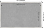 Amanti Art Silver Framed Magnetic Board 21x33 Large Vision Board - Image 4
