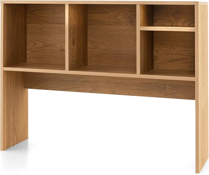 Tangkula Desktop Bookshelf, Countertop Storage Hutch - Image 9