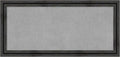 Amanti Art Black Framed Magnetic Board 25x53 Oversize Vision Board by AmantiArt