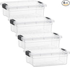 Superio Clear Storage Boxes by Superio