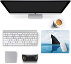 Auhoahsil Mouse Pad, 12 x 10 in Oceans Theme Computer Mouse Pad - Image 3